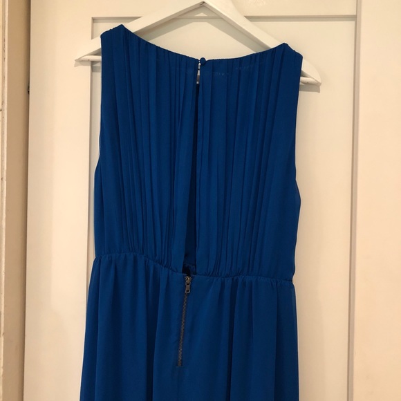 Alice + Olivia long cobalt blue dress - Picture 4 of 6